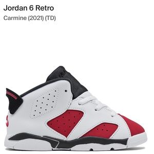 Jordan 6 Retro
Carmine (2021) (TD) - Size 6C